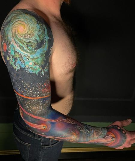 Tattoos - Space Destruction Sleeve - 143782